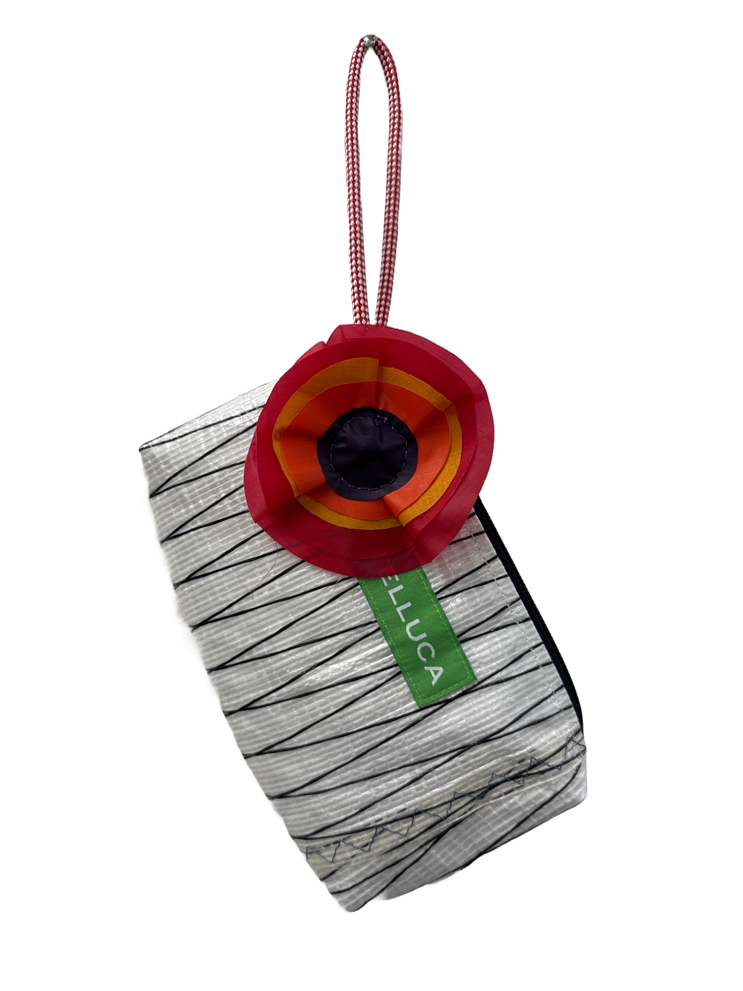 Red Spinnaker Clutch