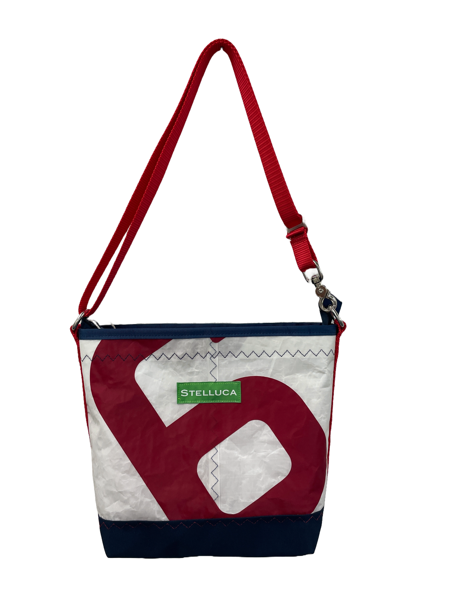 Navy & Red Crossbody Medium