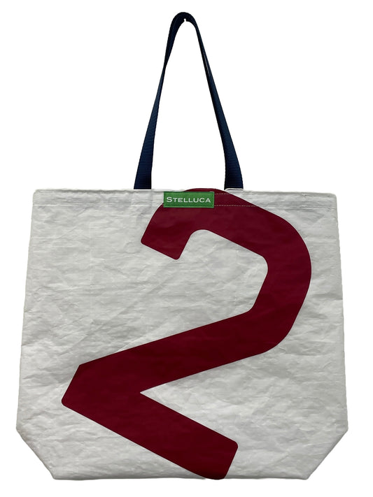 Red Grocery Tote #2